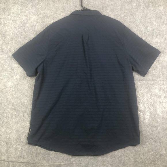 Gerry Camp Shirt Adult Extra Large Polyester Short Sleeve Button Up Outdoor Mens - Picture 10 of 12